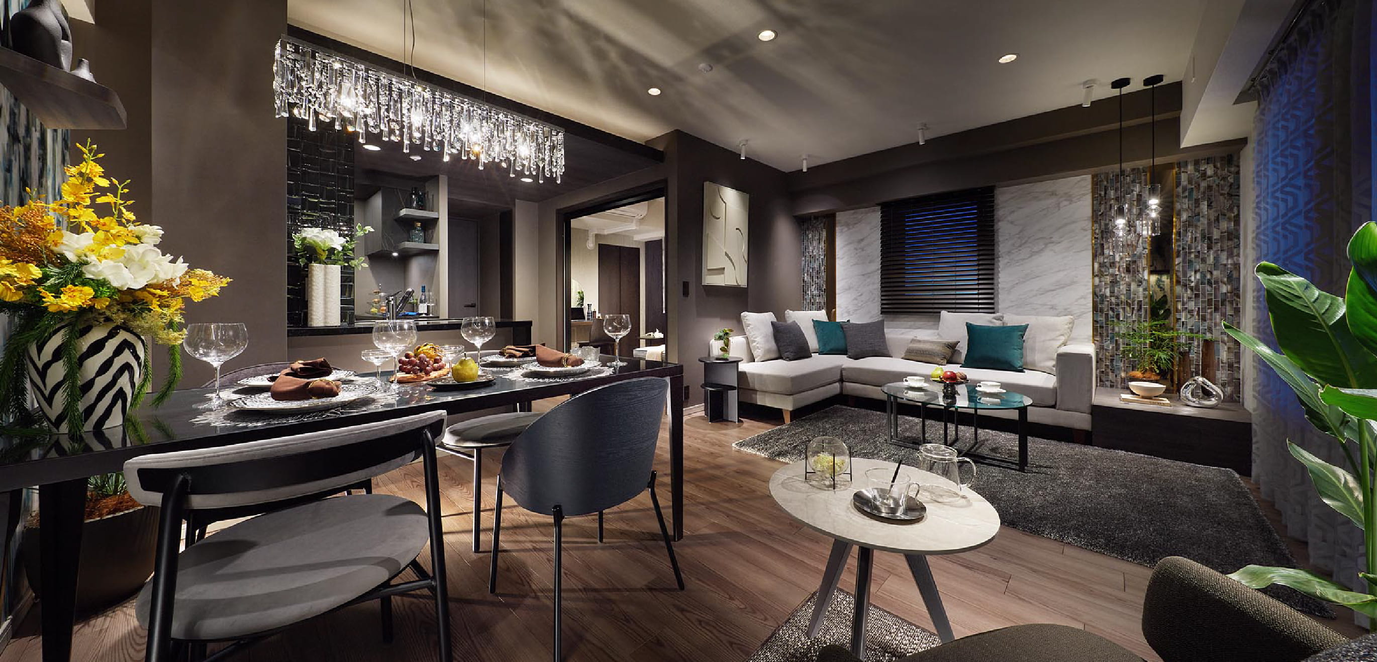 （モデルルームGタイプ） LIVING DINING